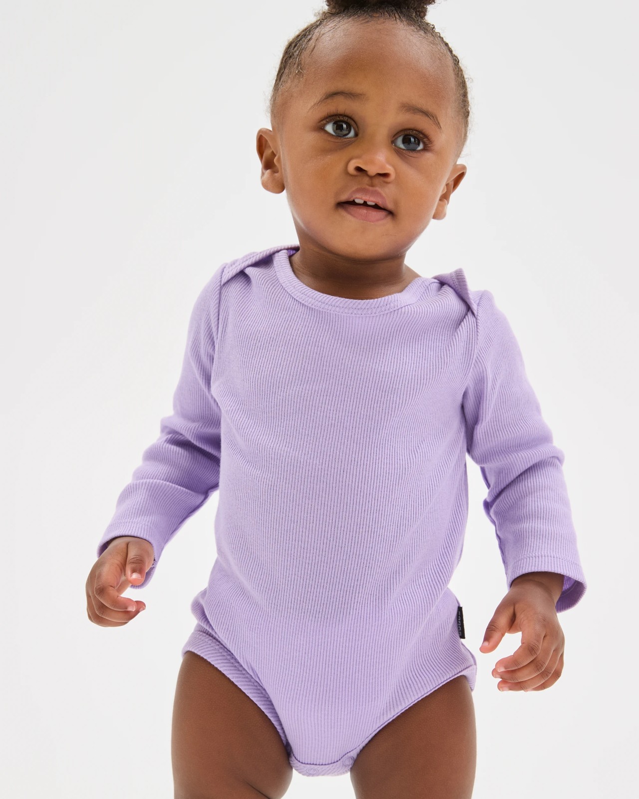 Bonds 3 Pack Baby Everyday Long Sleeve Ribbed Bodysuits - C,P,L 4 of 6