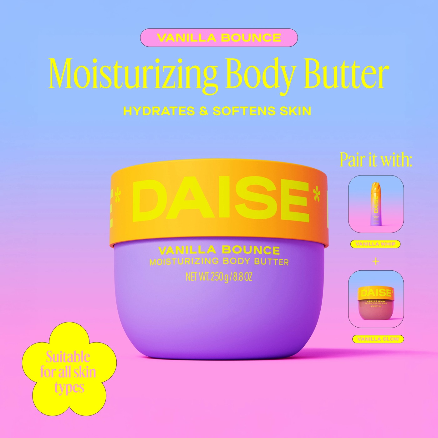 DAISE Moisturizing Body Butter 250g - Vanilla Bounce 5 of 5
