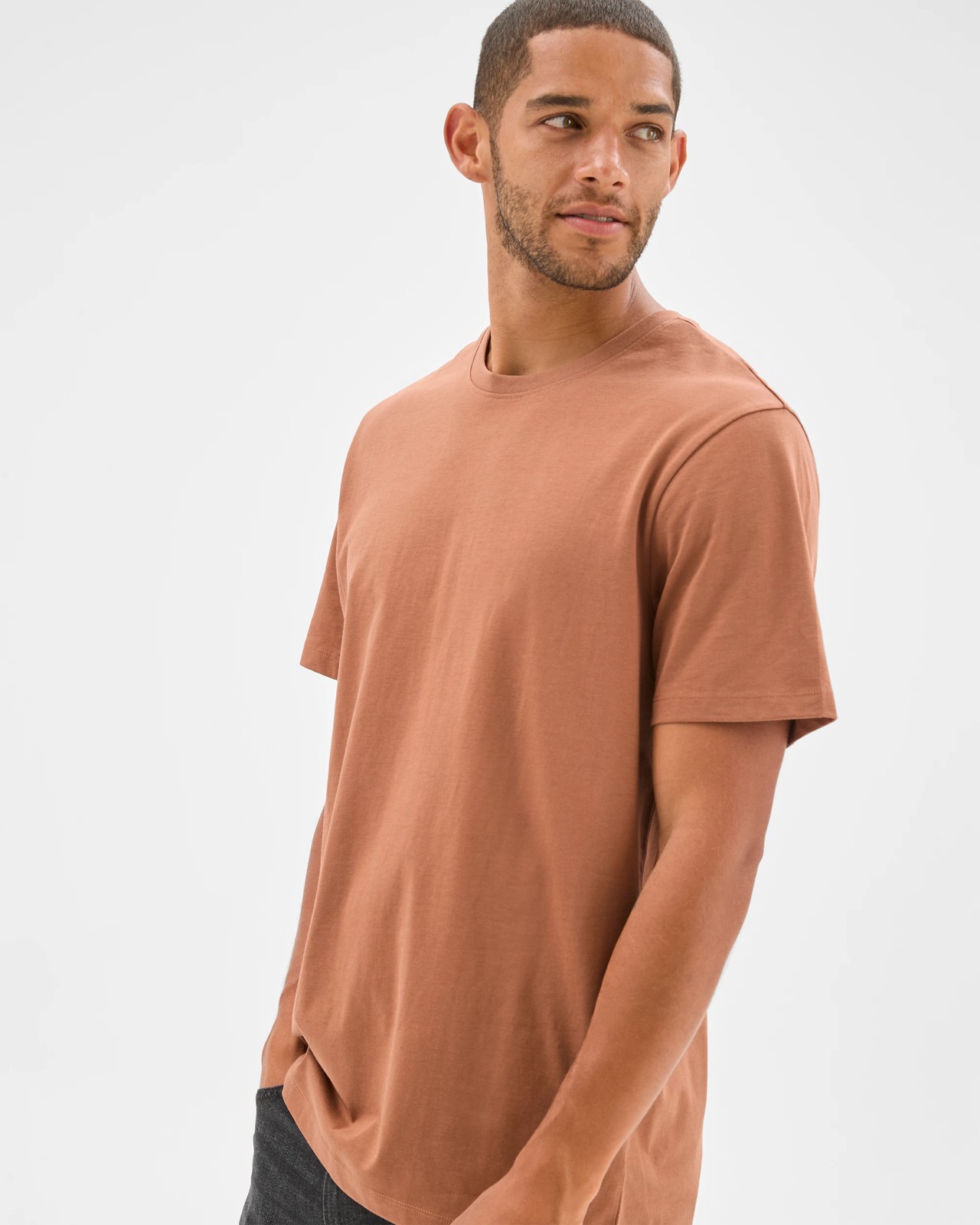Australian Cotton T-Shirt - Ochre 4 of 6