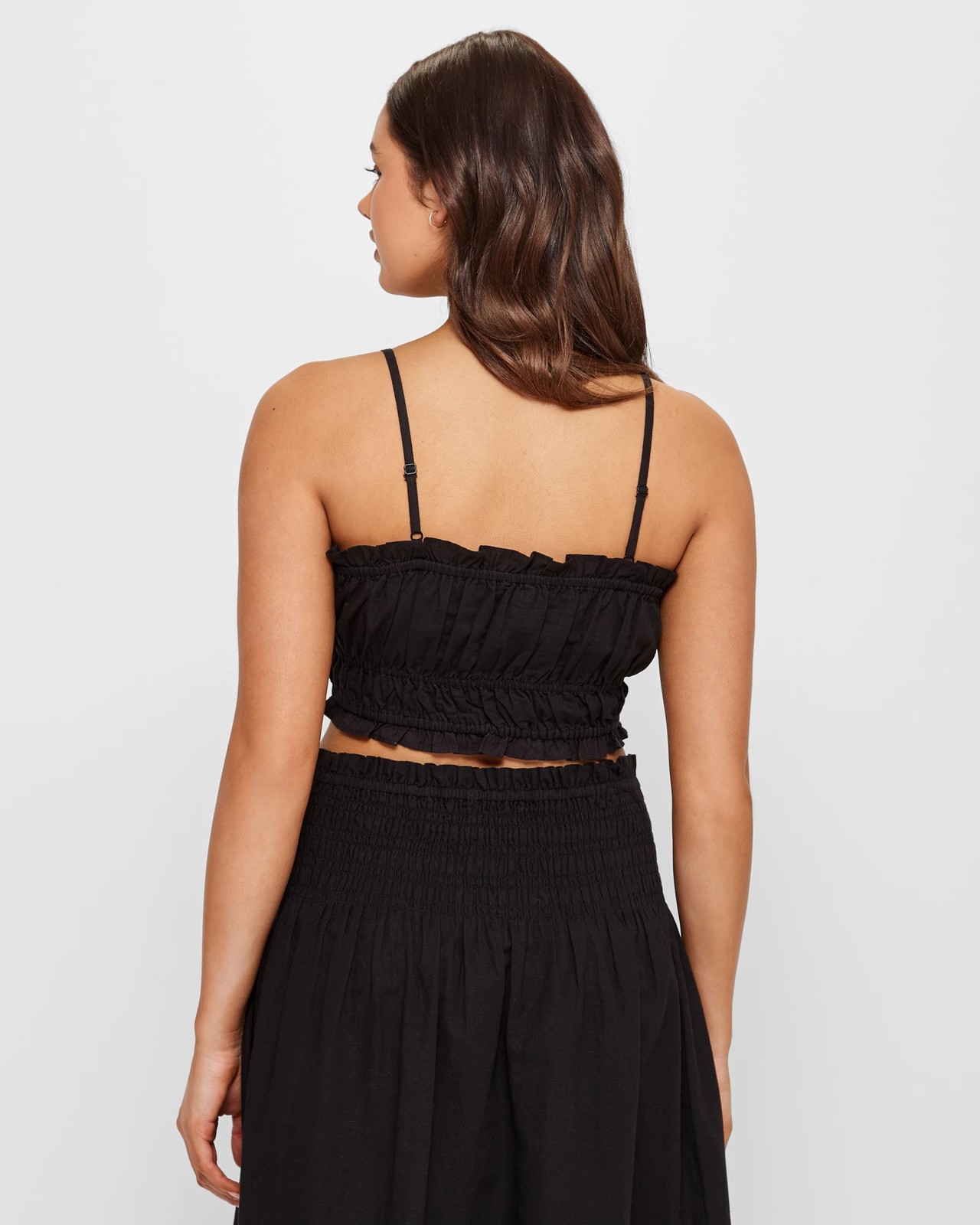 Gathered Crop Bodice Top - Lily Loves 4 of 5