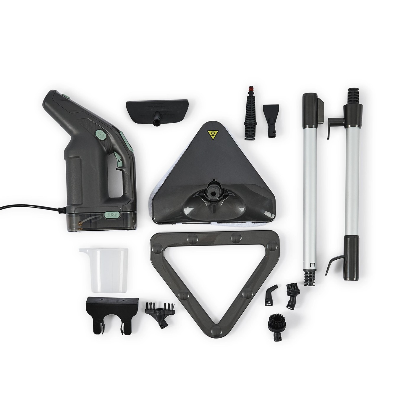 Floor & Hand Steamer, Grey and Black - Anko 6 of 6