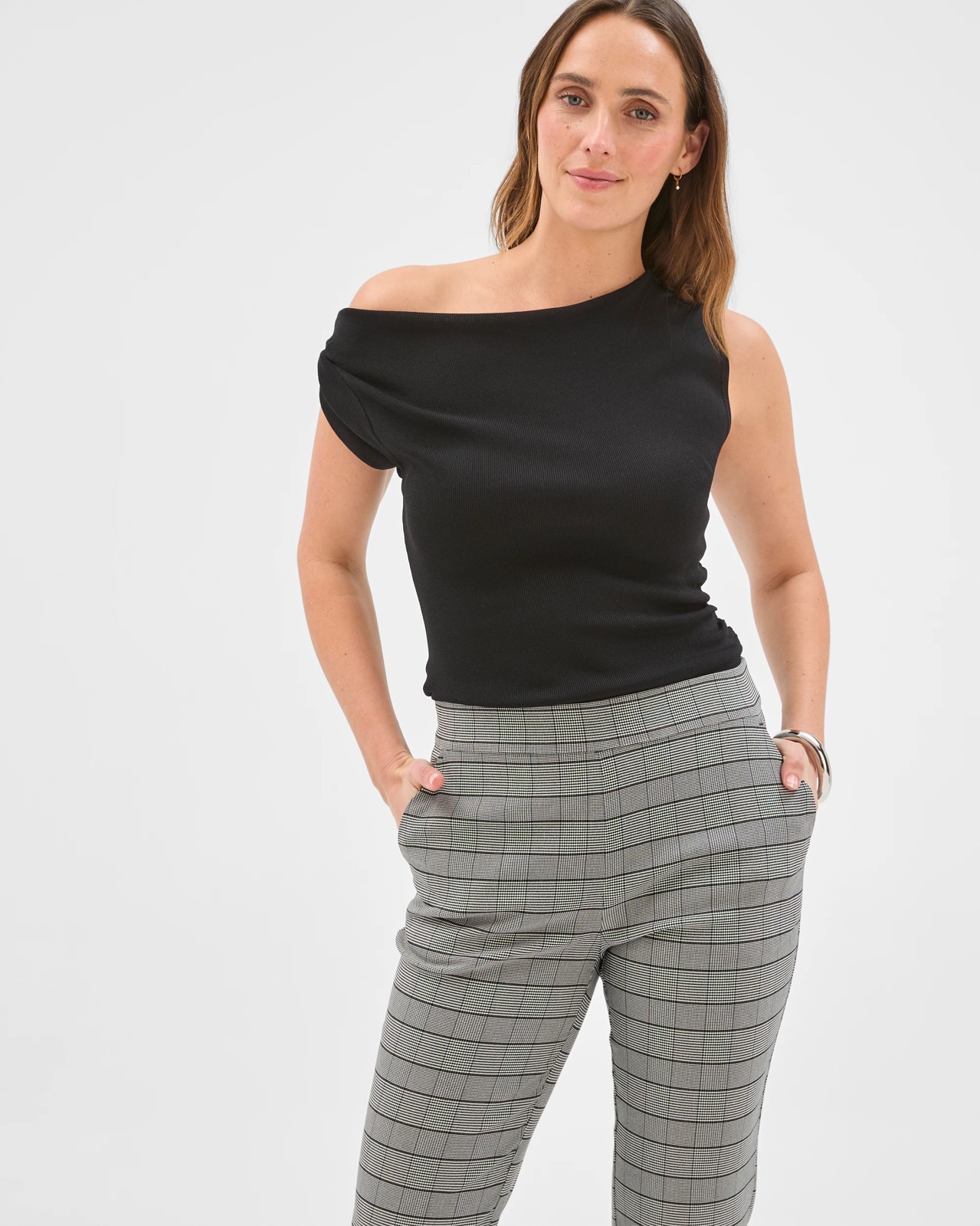 Preview Bengaline Crop Length Kick Flare Pants 4 of 6