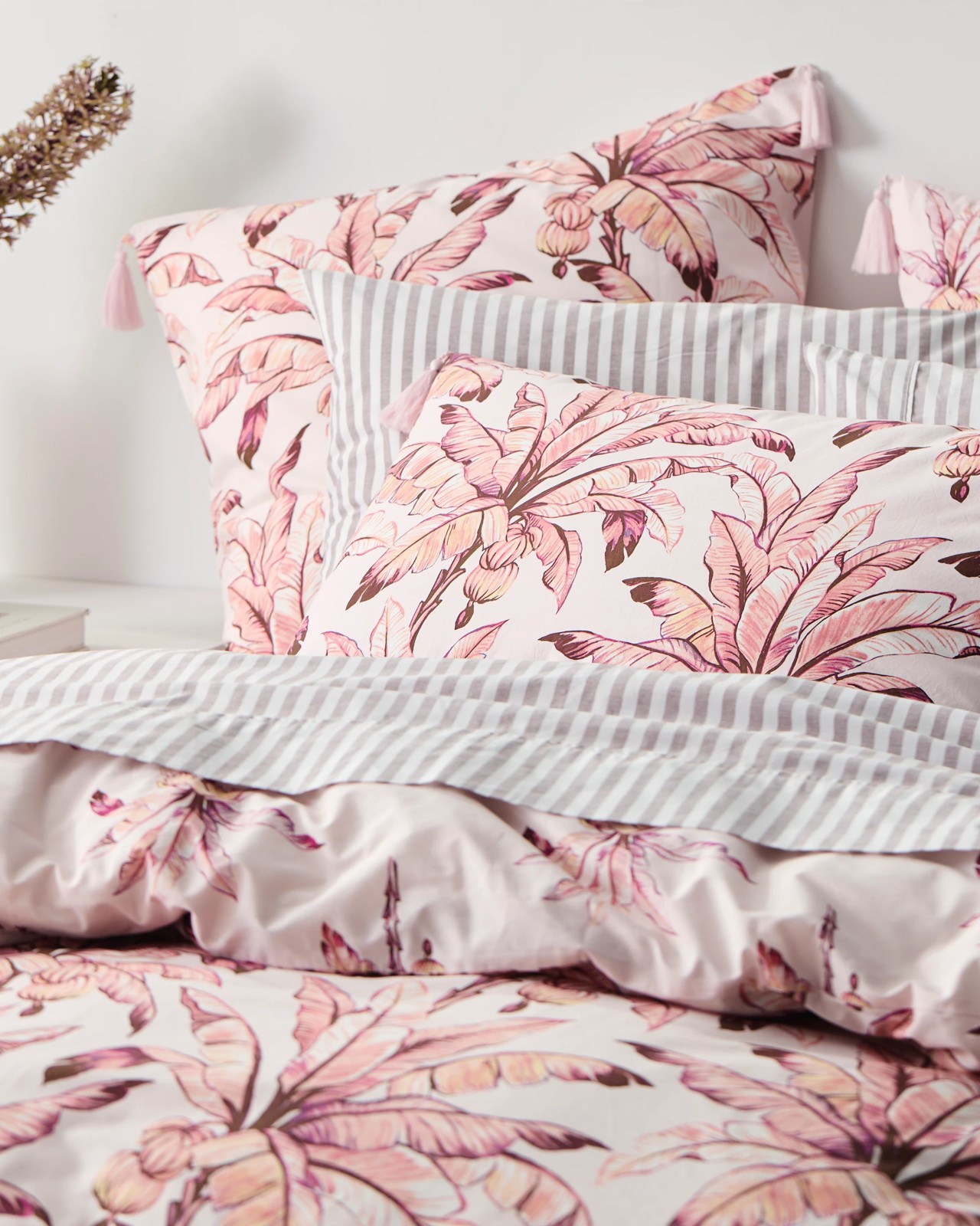 Tammi Palm Australian Cotton Quilt Cover Set 5 of 5