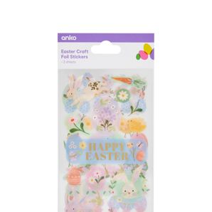 Anko Easter Craft Foil Stickers