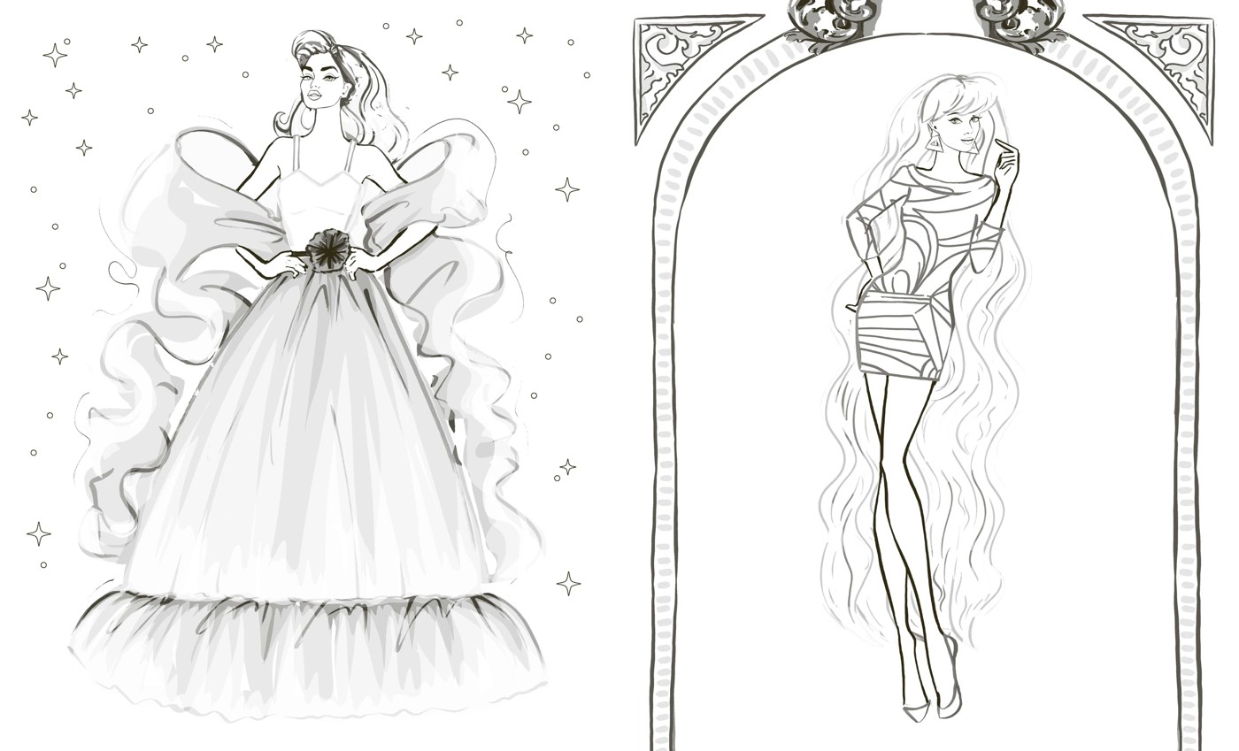 Barbie: Luxe Colouring by Megan Hess - Book 2 of 6