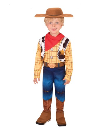 Toy Story Woody Deluxe Kids Costume Size 3-5yrs