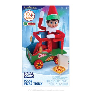 The Elf on the Shelf Polar Props: Pizza Truck