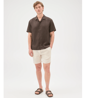 European Linen Shorts