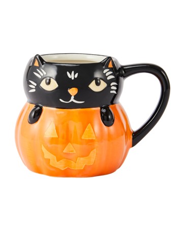 Anko Cat Pumpkin Mug