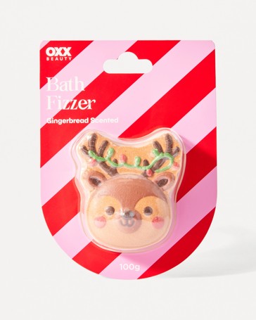 OXX Beauty Bath Fizzer 100g, Gingerbread Scented