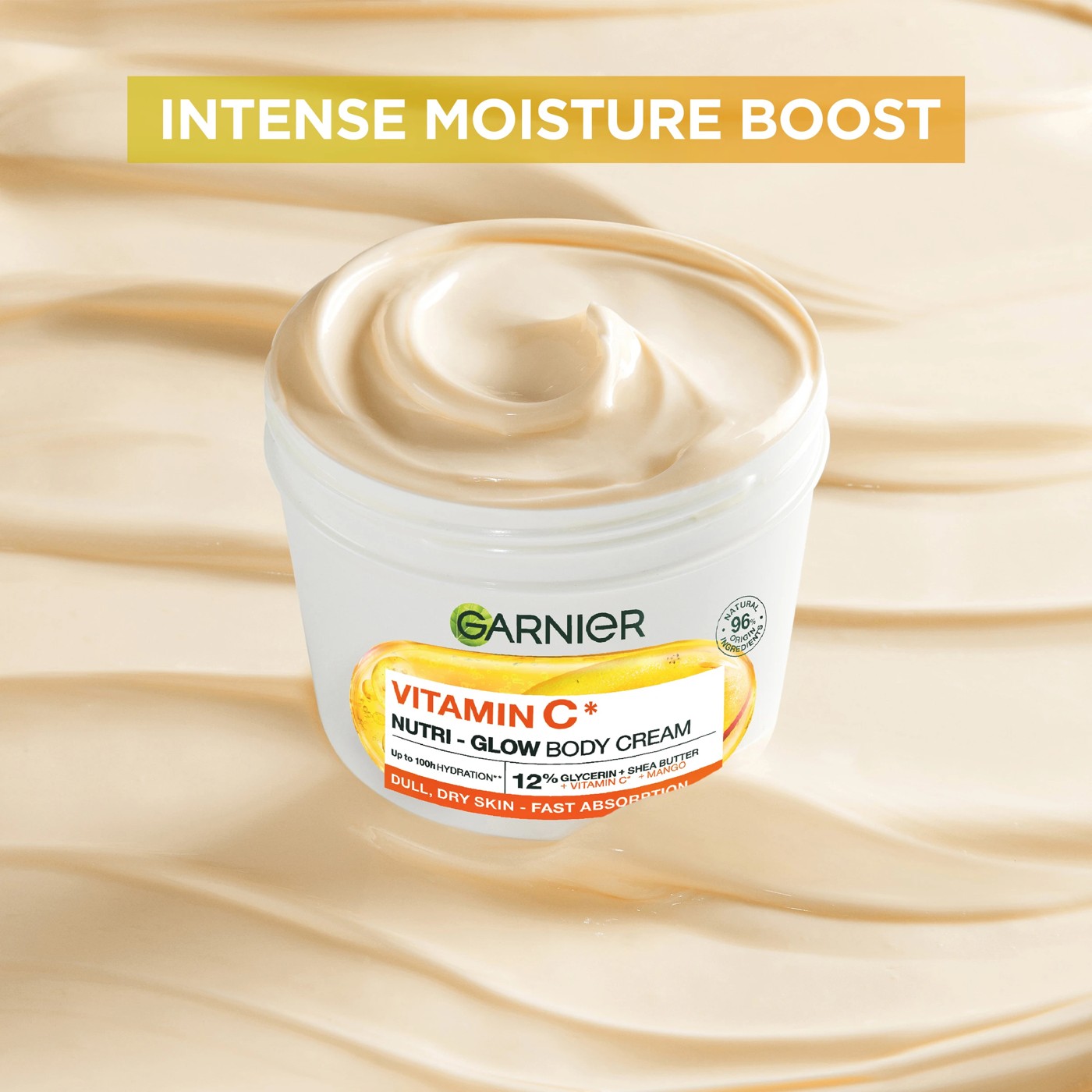 Garnier Body Superfood 48H Nutri-Glow Cream - Mango & Vitamin C 5 of 5