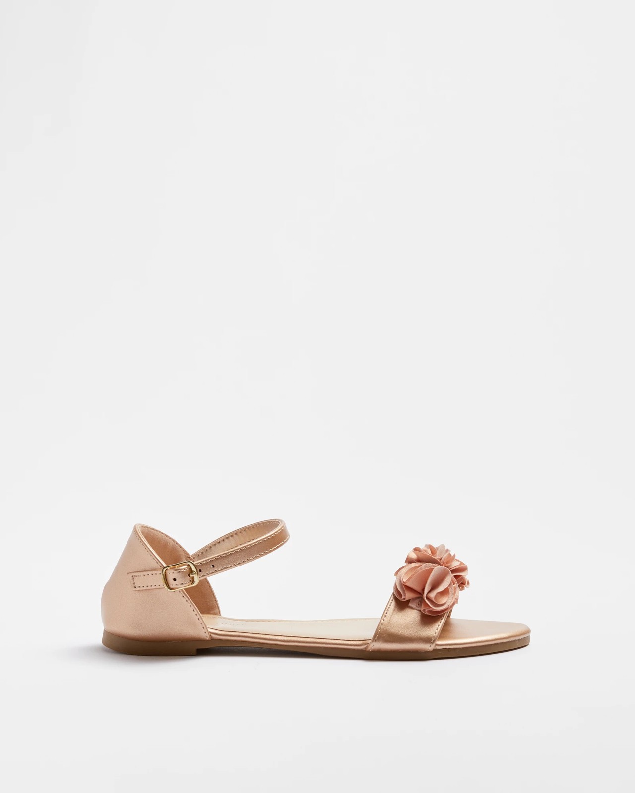 Gold flat hot sale sandals target