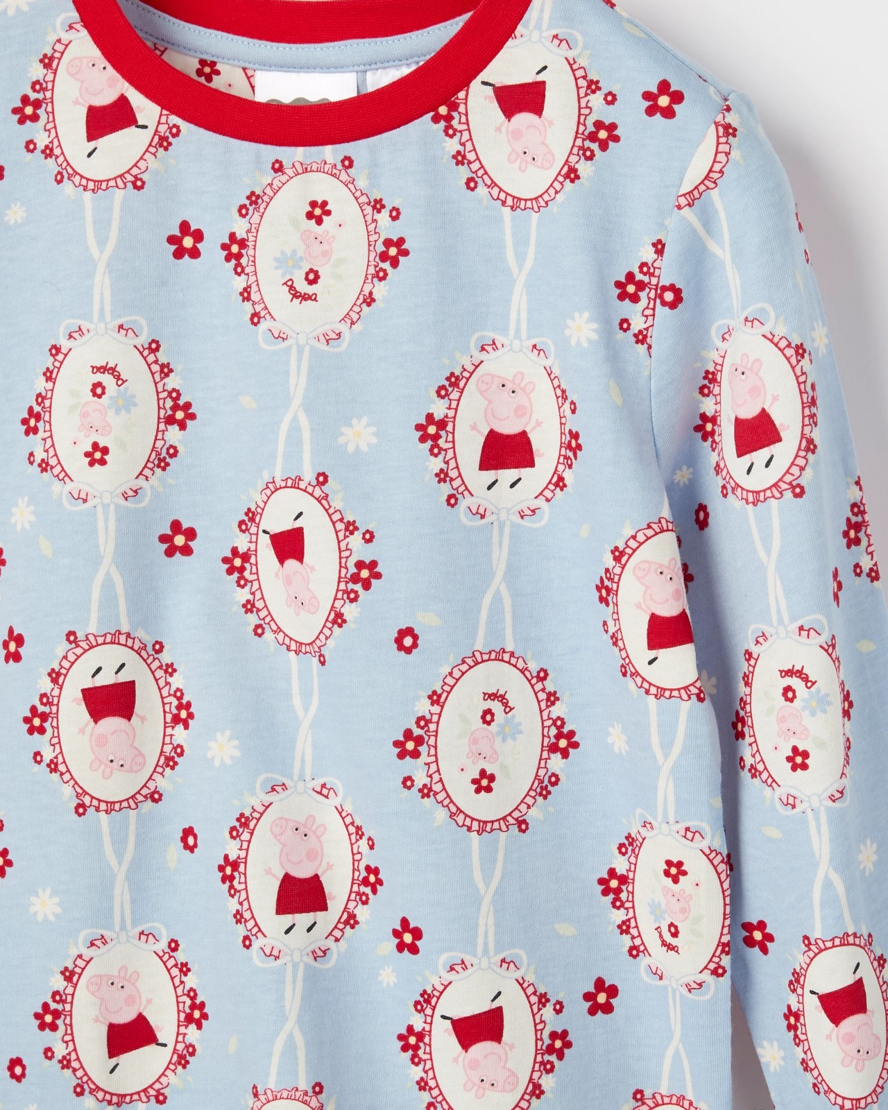 Peppa Pig Australian Cotton Younger Girls 2 Pack Pyjama Set 4 of 4