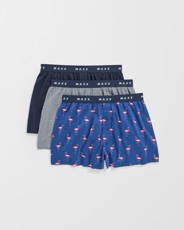 Maxx Australian Cotton 3 Pack Knit Boxers