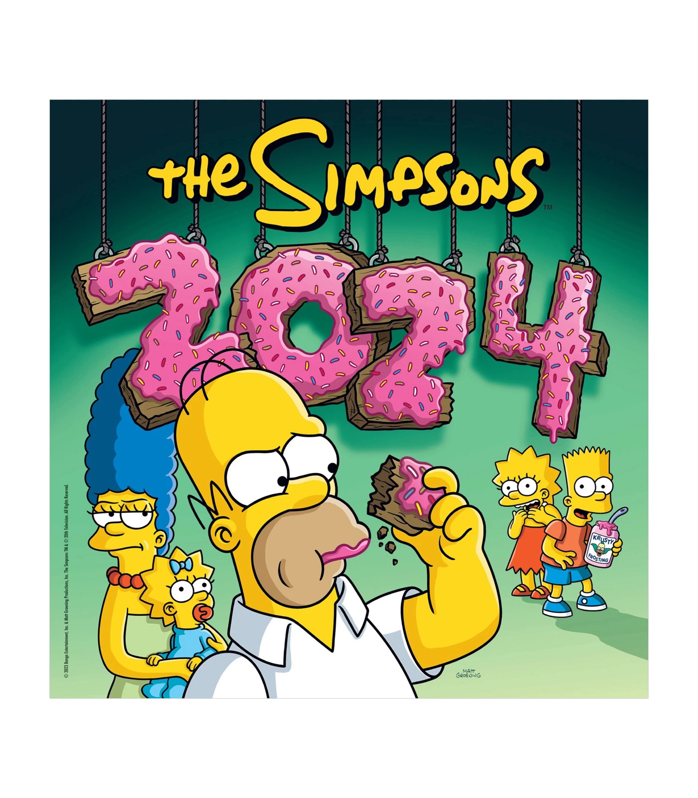 The Simpsons 2025 Square Calendar Target Australia