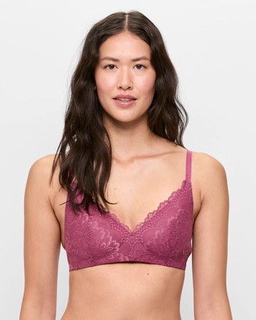 Lace Wirefree Contour T-Shirt Bra