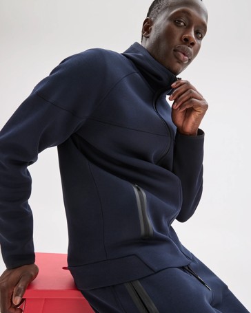 Active Australian Cotton Blend Tech Pullover Hoodie