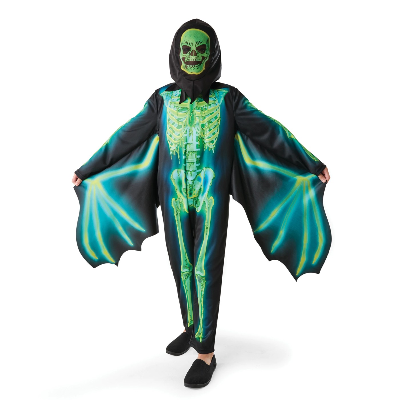 Winged Skeleton Costume - Ages 6-8 3 of 5