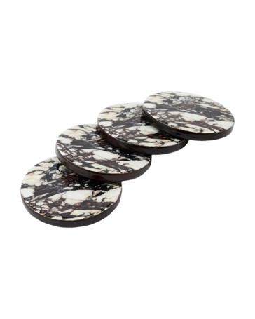 Anko 4 Marble Look Coasters