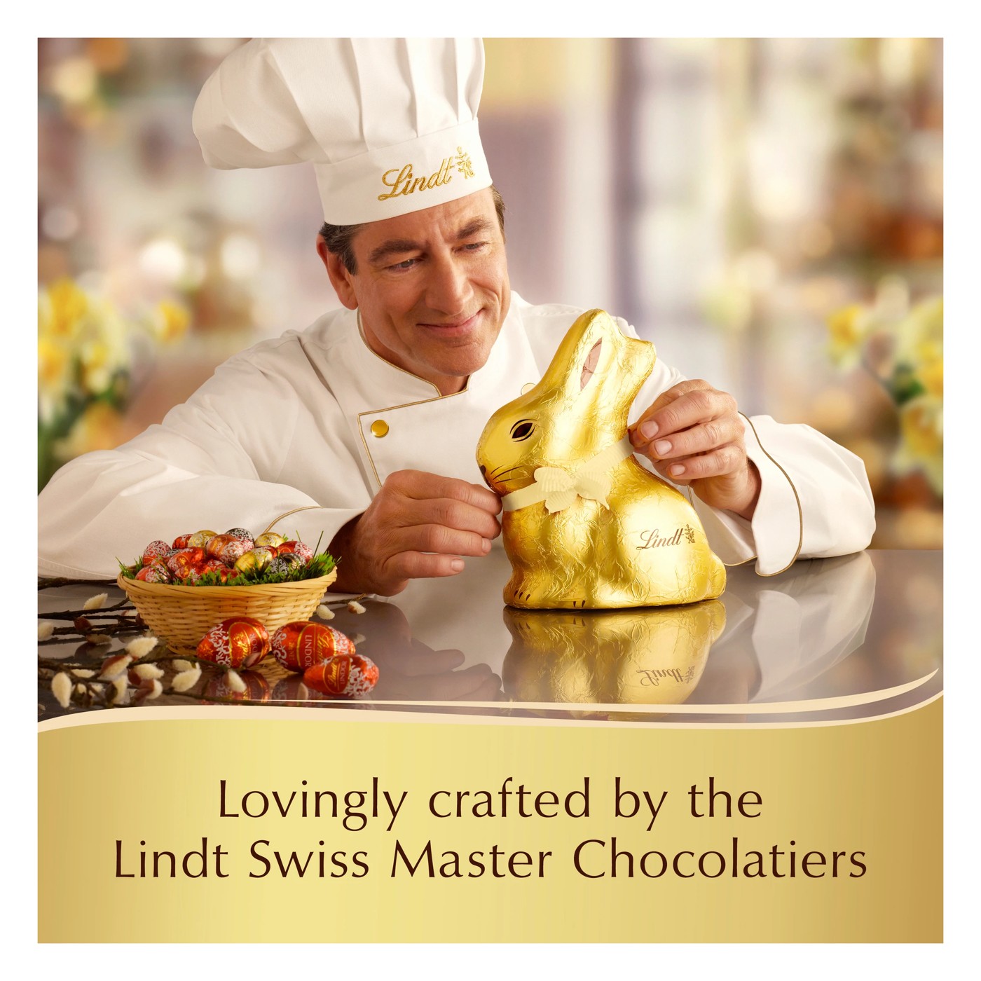 Lindt White Chocolate Gold Bunny 100g 5 of 6