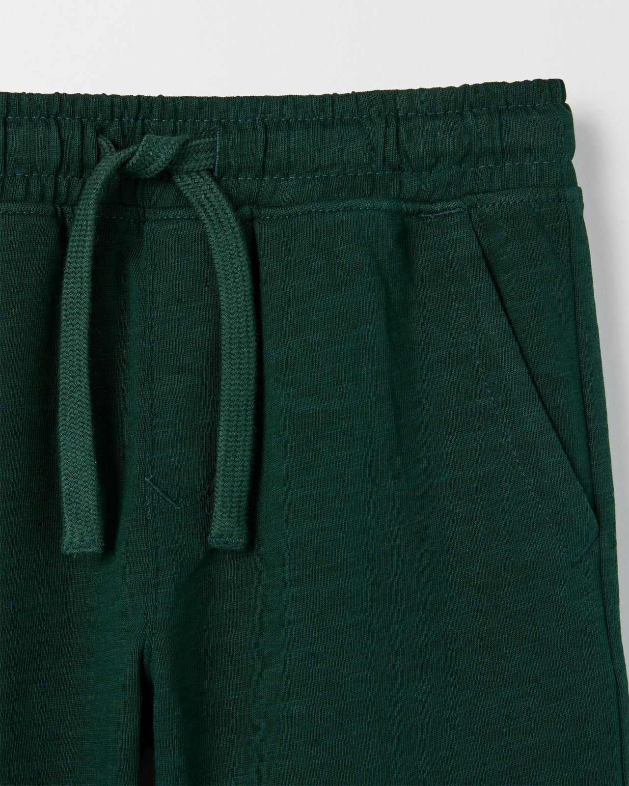 Australian Cotton Sweat Shorts - Green 2 of 2
