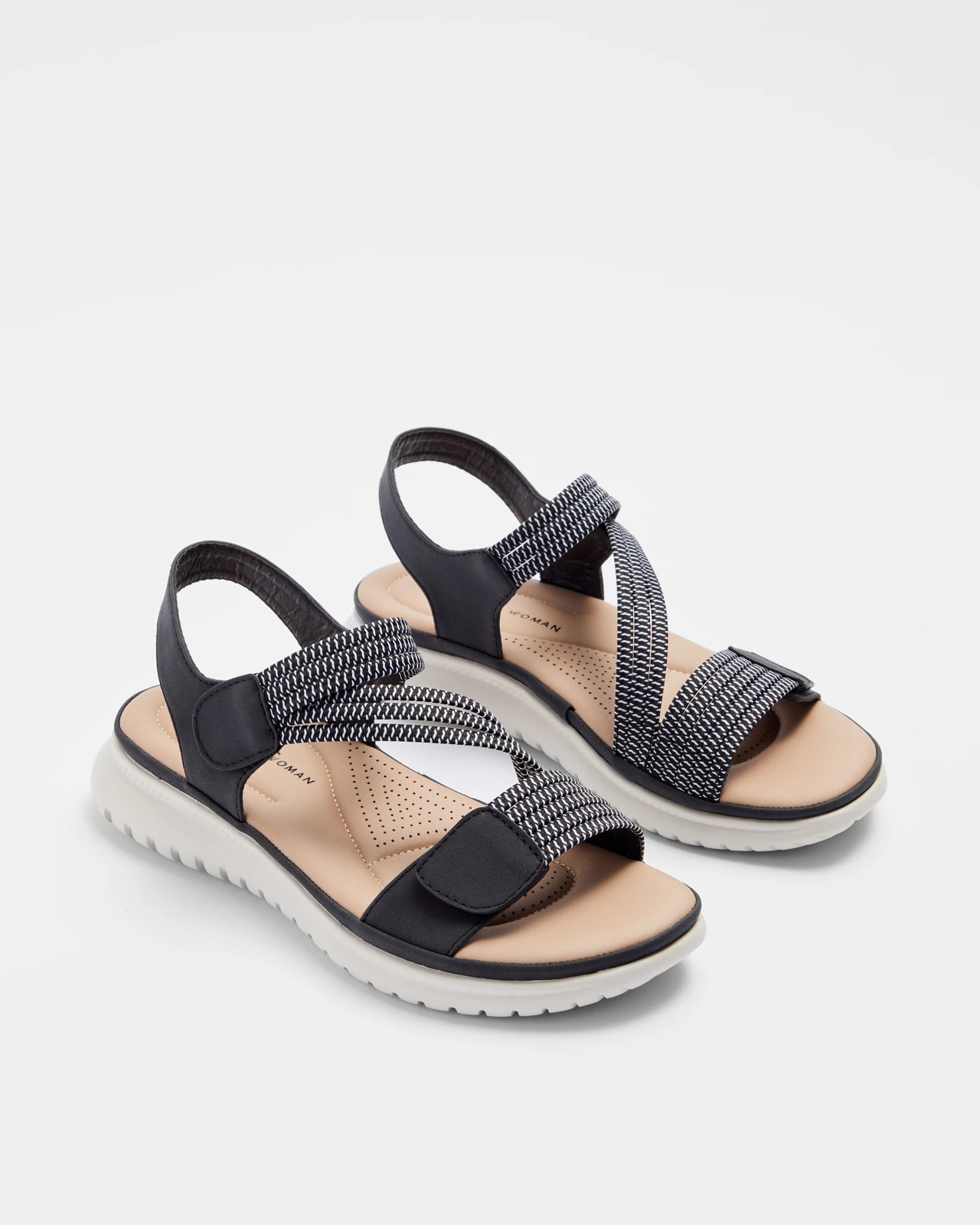 Ultra wide hot sale ladies sandals