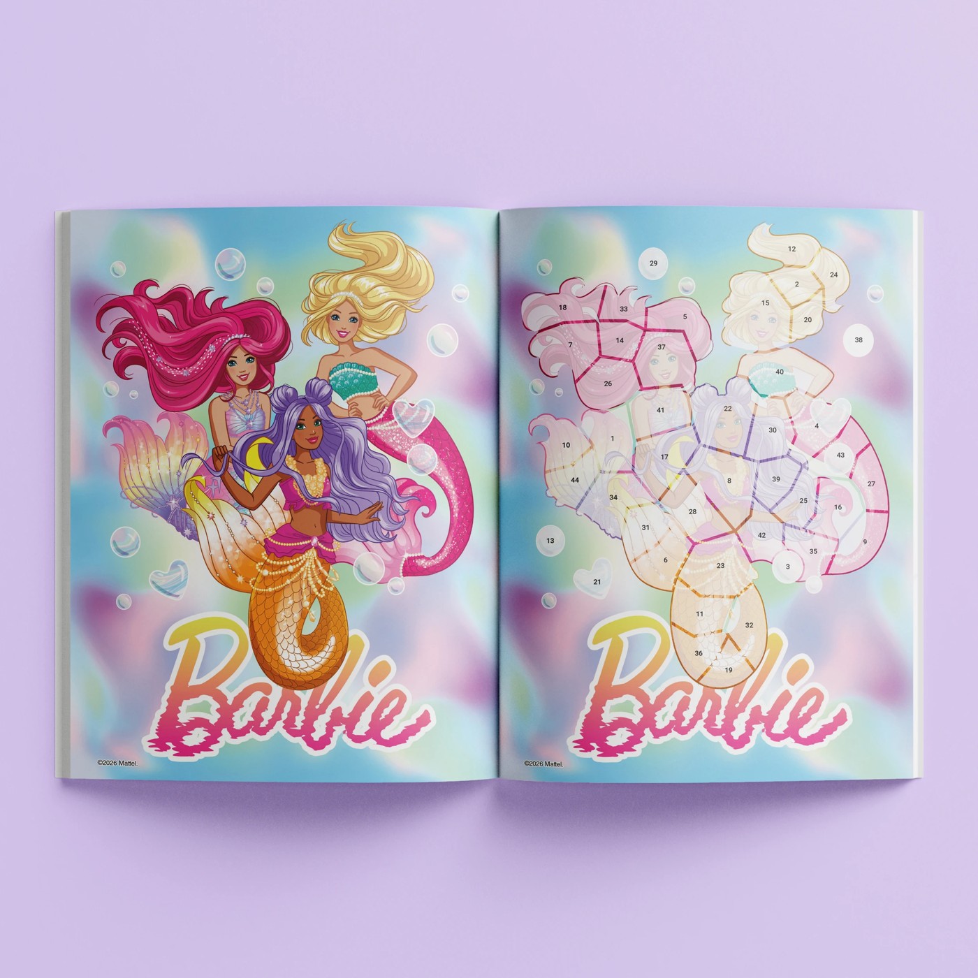 Kaleidoscope Barbie Sticker Mosaics - Book 3 of 5