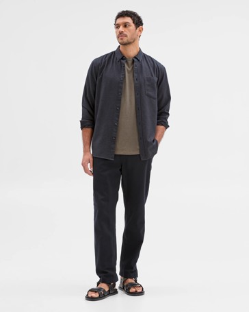 Australian Cotton Long Sleeve Oxford Shirt