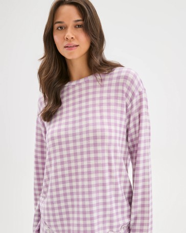 Cosy Slub Knit Sleep Top