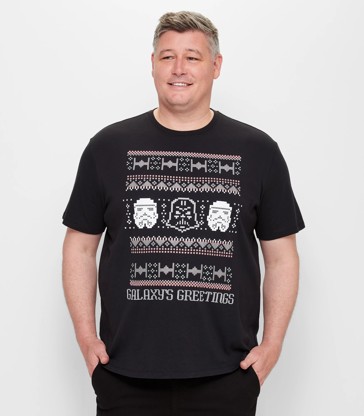 Plus Star Wars Christmas T-Shirt