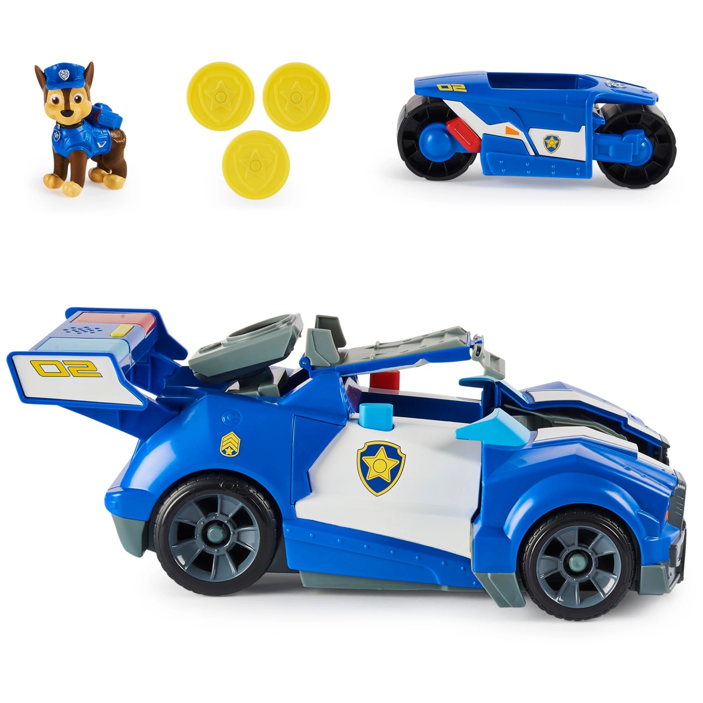 PAW Patrol Chase Transforming Vehicle 2 of 6