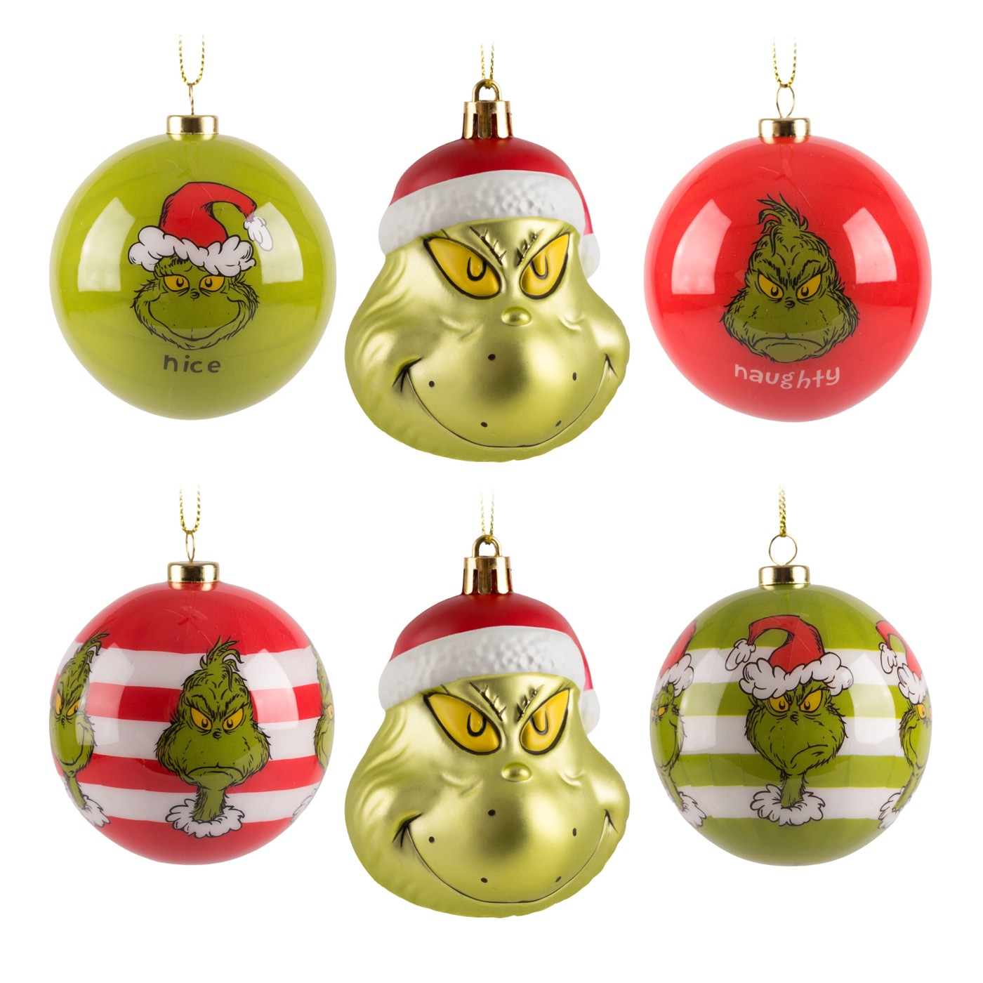 6 Pack The Grinch Baubles 2 of 2