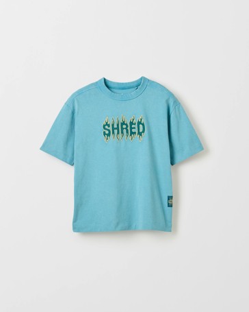 Australian Cotton Oversized Embroidered T-Shirt