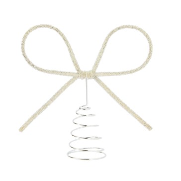 Wire Bow Tree Topper - Anko