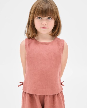 European Linen Tank