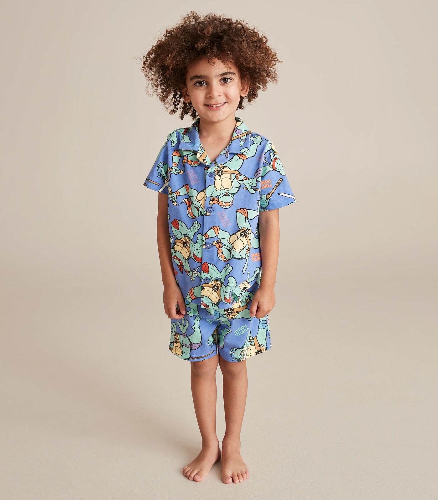 Family Matching Kids TMNT Cotton Pyjama Set | Target Australia