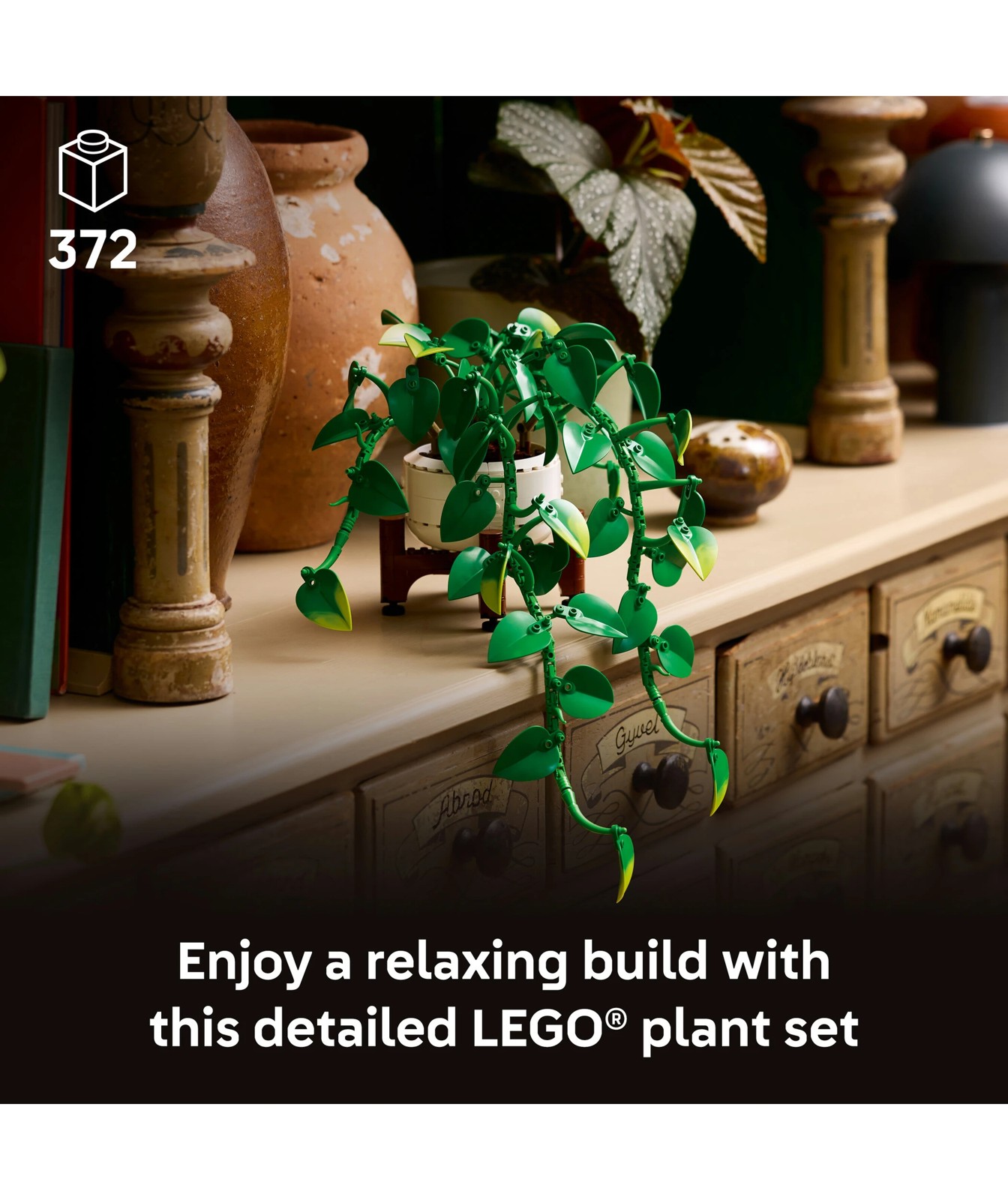 LEGO® Botanicals Hanging Golden Pothos 11512 2 of 5