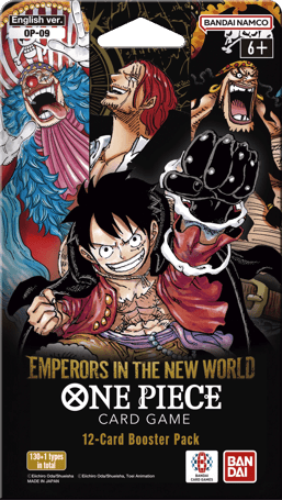 One Piece Trading Card Game Emperors in the New World Booster Pack (OP9) - Assorted
