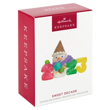 Hallmark Christmas Ornament - Sweet Decade