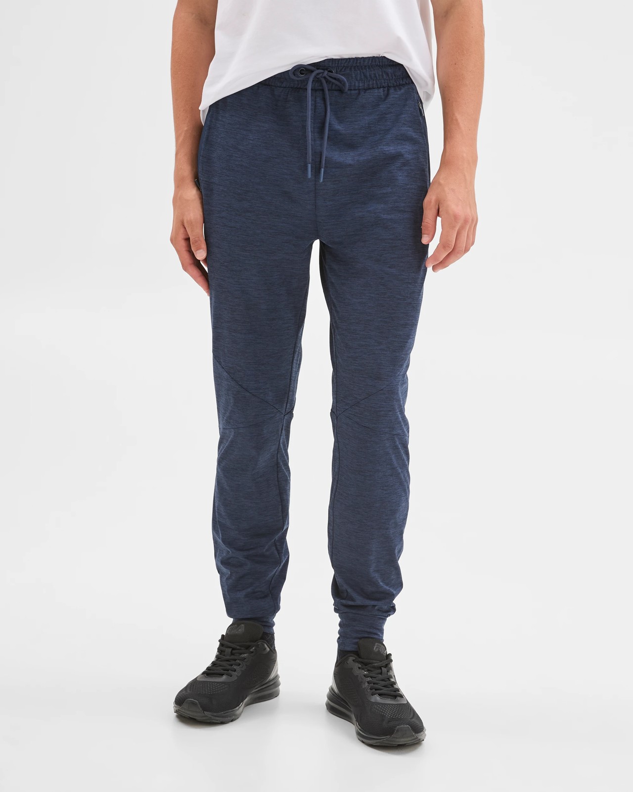 Active Panelled Trackpants - Navy 2 of 6