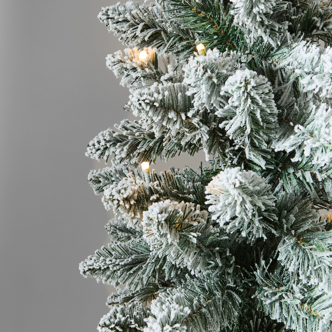 Anko Set of 3 Snowy Prelit Potted Christmas Trees 4 of 5