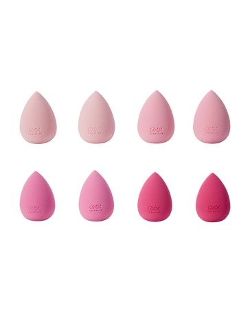 OXX CosmeticsOXX Cosmetics 9 Piece Blender Sponge and Bag - Pink