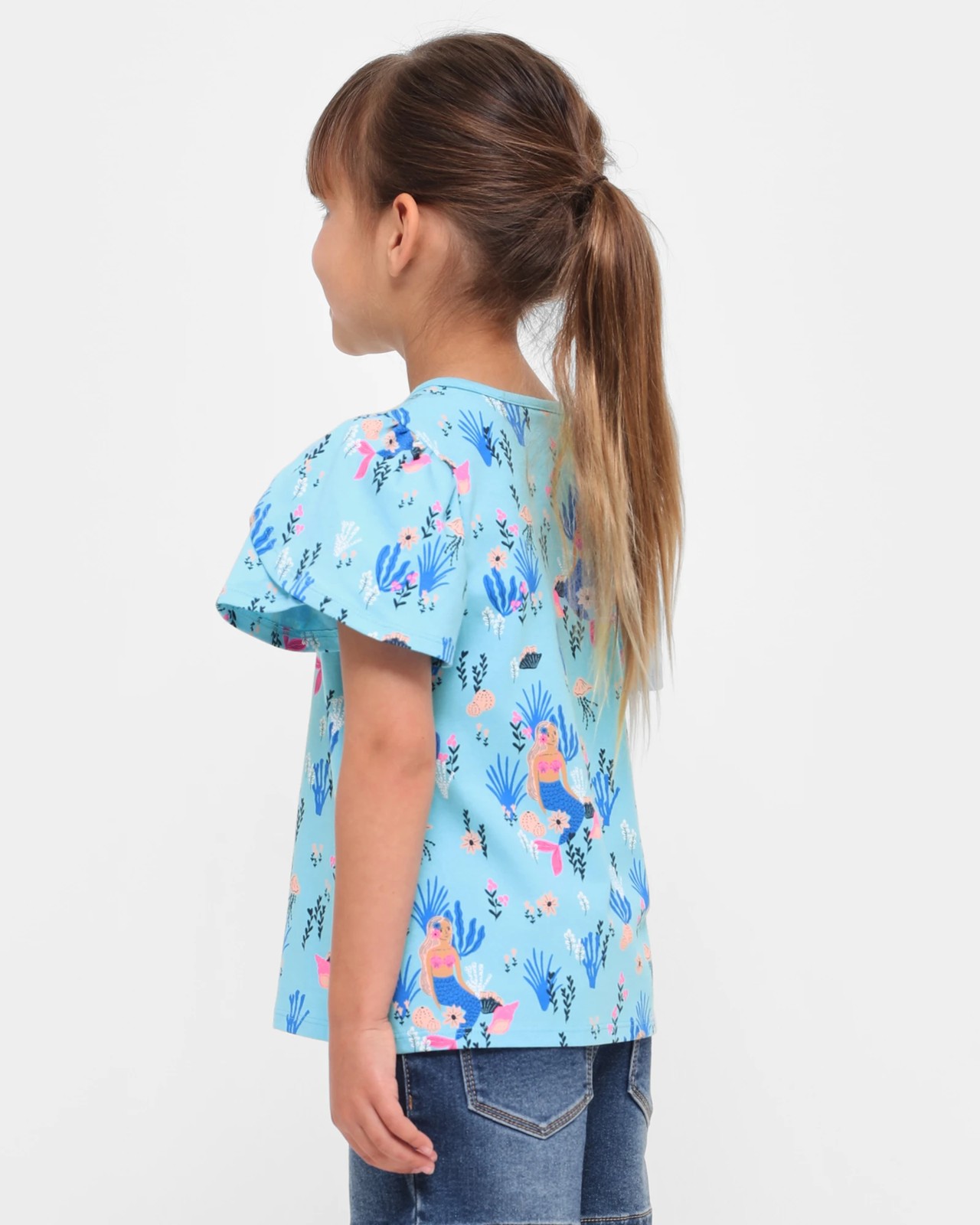 Flutter Sleeve Mermaid T-shirt 3 of 6
