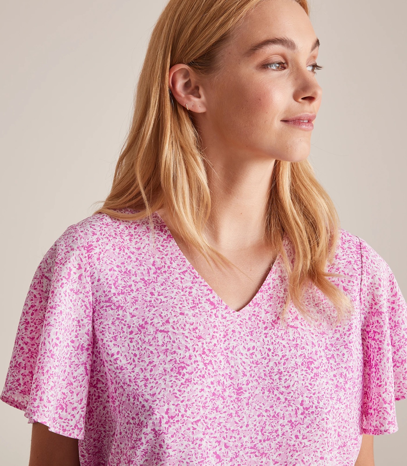 Preview Elly Woven V-Neck Shell Blouse | Target Australia