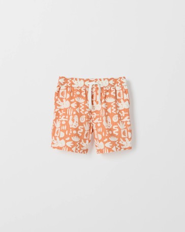 Australian Cotton Seersucker Volley Shorts