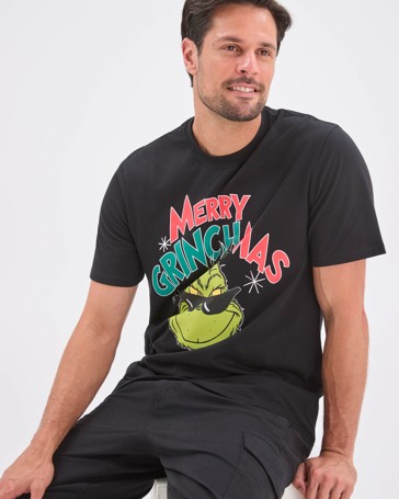 Licensed Australian Cotton Grinchmas Christmas T-Shirt