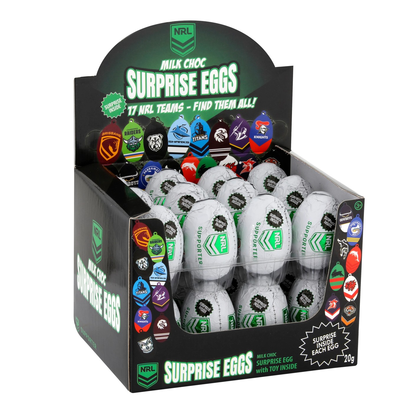 NRL Surprise Egg 20g - Assorted 2 of 2