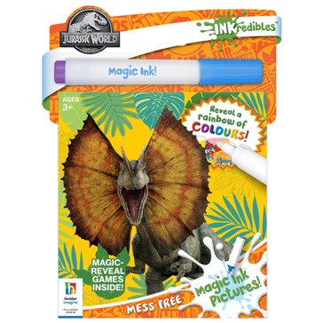 INKredibles Jurassic World Magic Ink Pictures! - Book