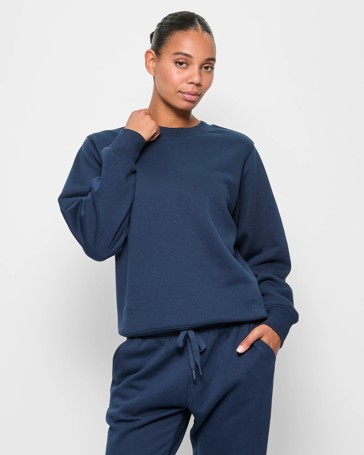 Active Fleece Relaxed Crew Jumper