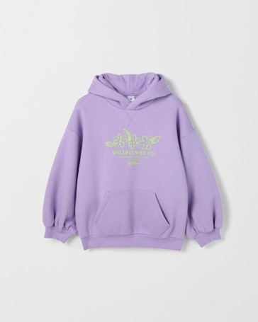 Australian Cotton Blend Oversized Fleece Hoodie